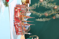Christmas Ornaments Flip Pop Up Card