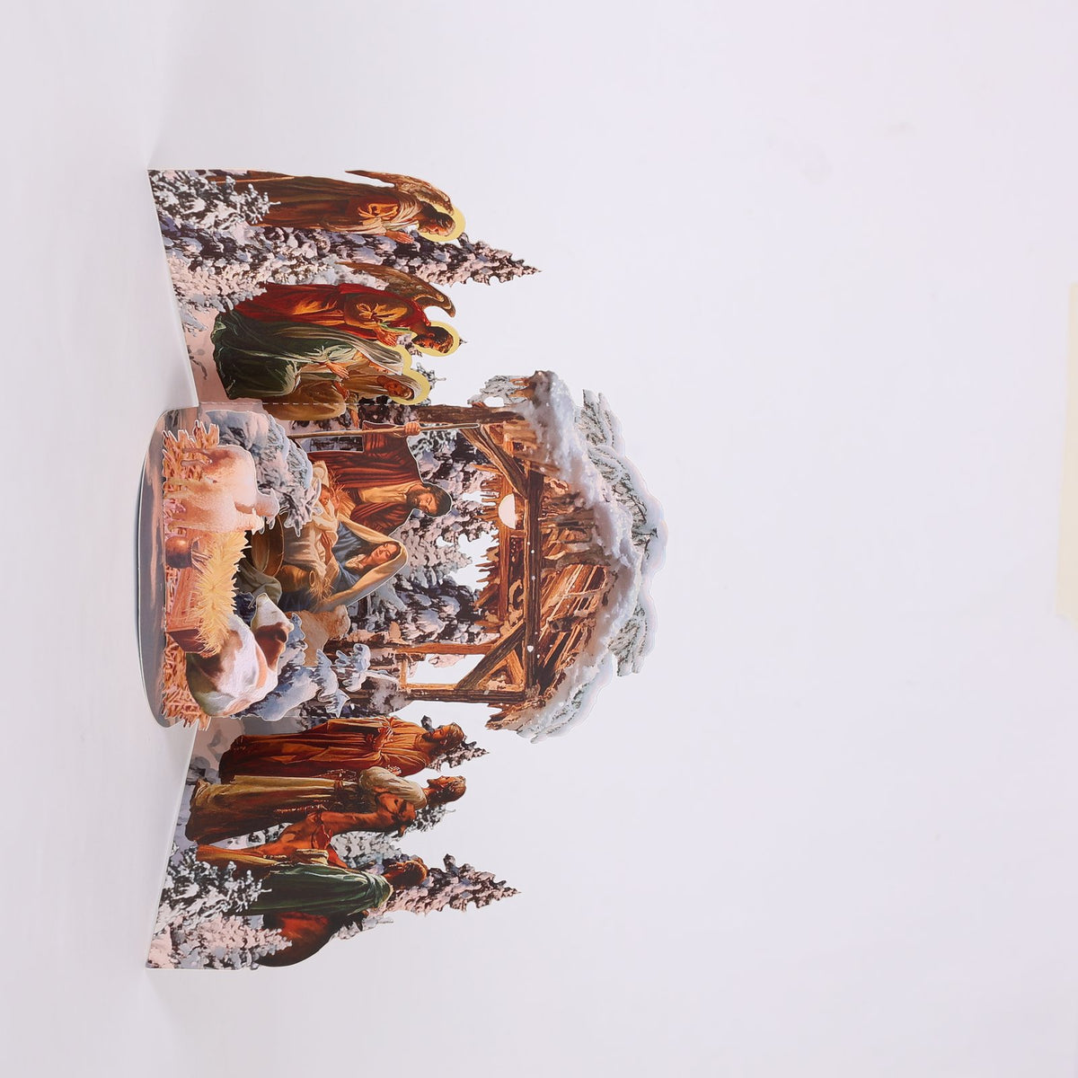 Nativity Double Door 3D Pop Up Card