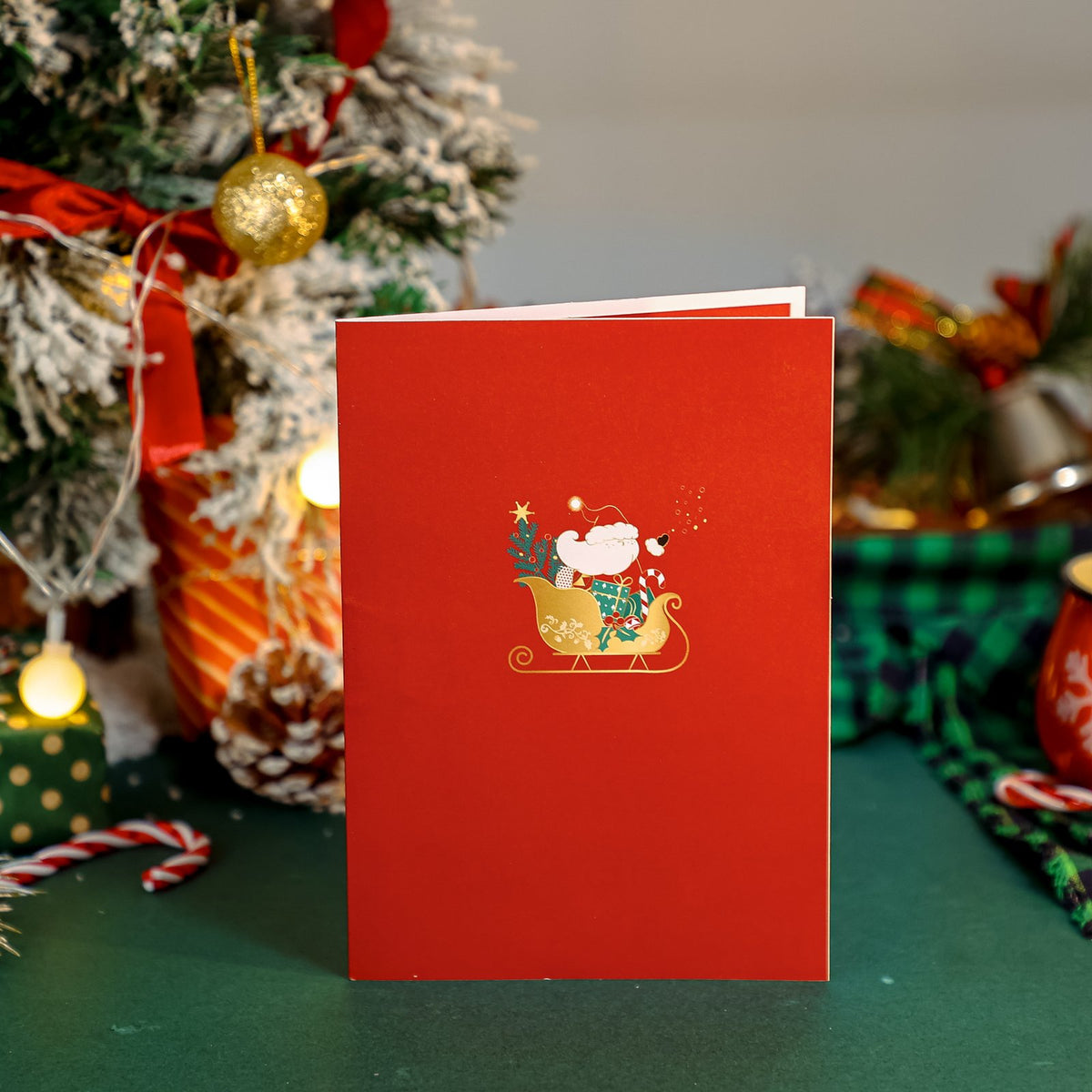 Christmas Spinning Greeting Card