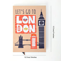 London City Skyline 3D Pop Up Greeting Card - Iconic Landmarks Keepsake