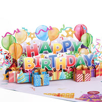 Happy Birthday 3D Pop Up Card