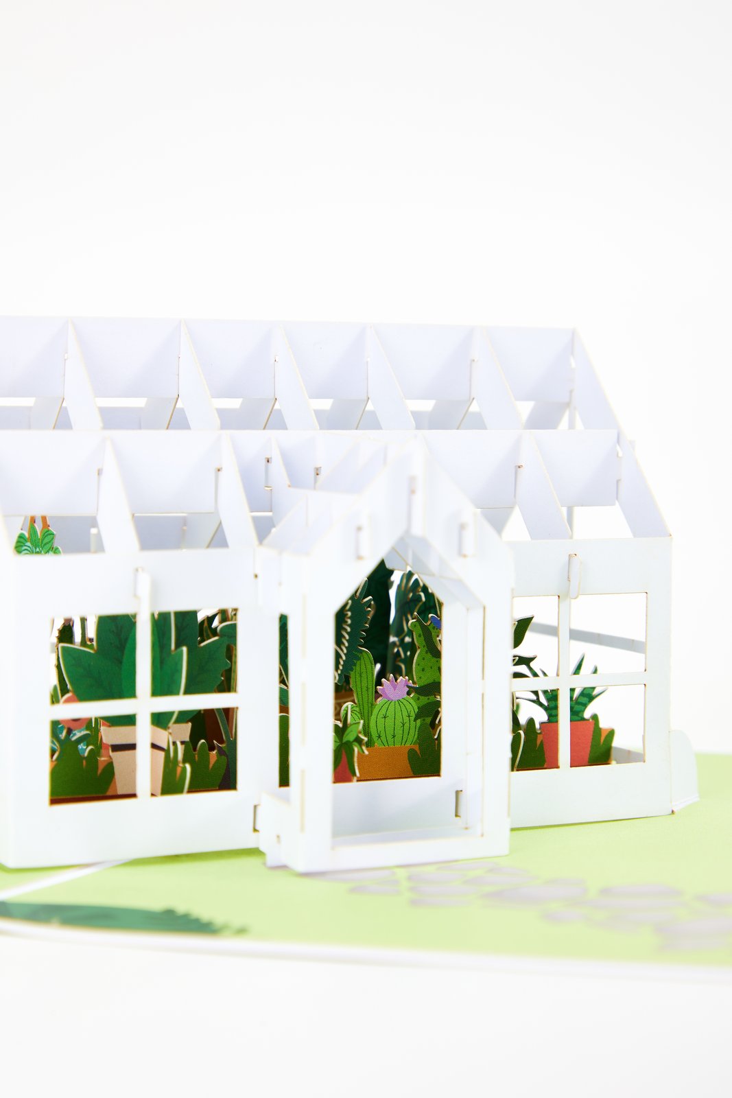 Greenhouse 3D Pop Up Card