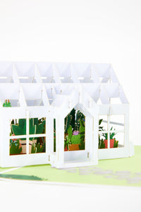Greenhouse 3D Pop Up Card