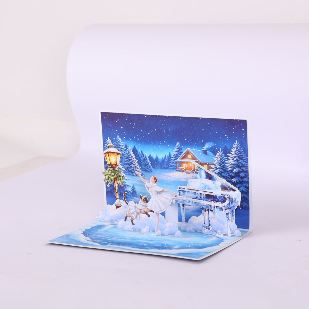 Winter Ballet Greeting Card