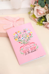 Mother's Day Letter Flower Pop Up Card