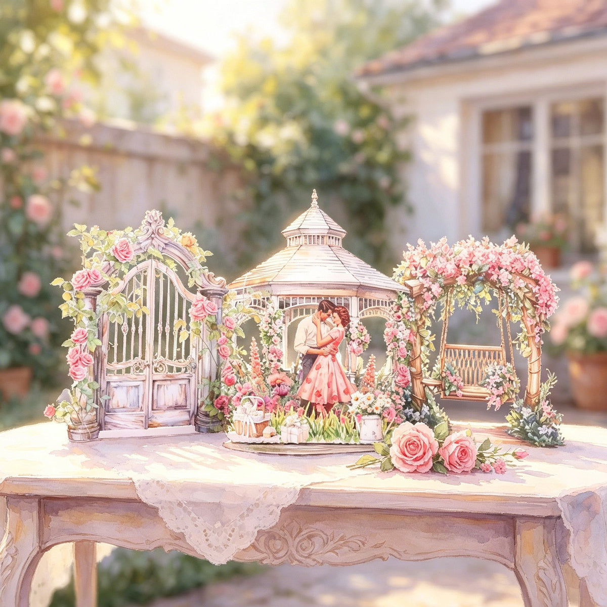 Garden Pop Up Card
