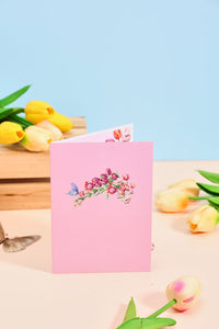 Tulip 3D Pop Up Card