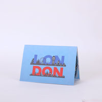 London City 90° 3D Pop Up Card