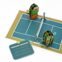 Pickleball Pickle 3D Pop Up Card