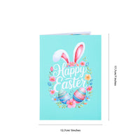 Easter Bunny Ears Flip Pop Up Card