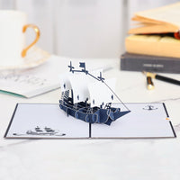 Sailboat 3D Pop Up Card