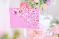 Crescent Moon Cherry Blossom 3D Pop Up Card