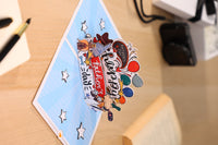 Simple Style Father's Day 3D Pop Up Card