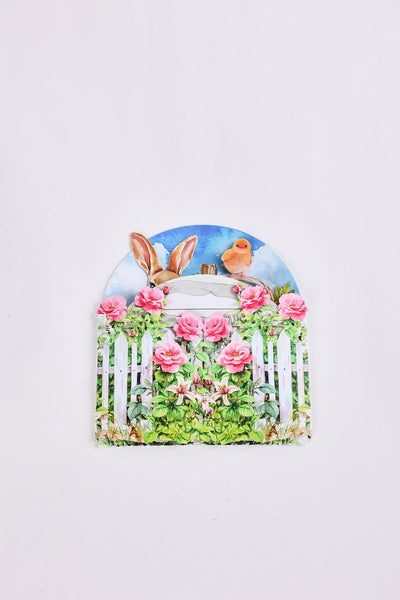 Easter Double Door Pop Up Card