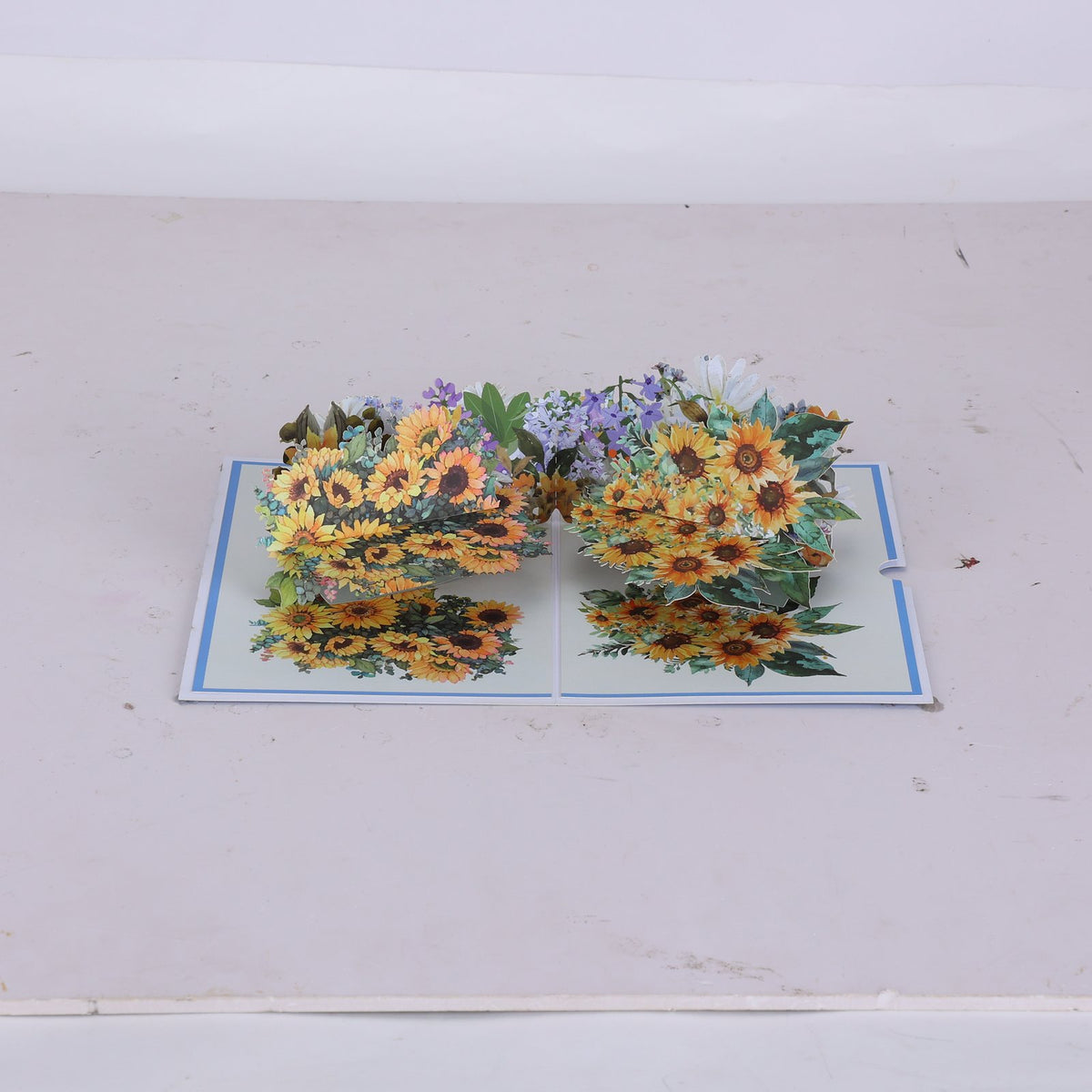 Sunflower Fresh Flowers 3D Pop Up Card