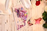 Purple Orchid Greeting Card
