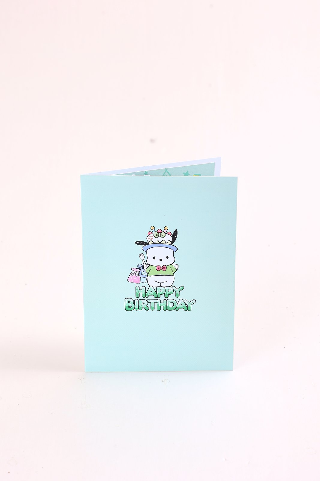 Pochacco Birthday 3D Pop Up Card