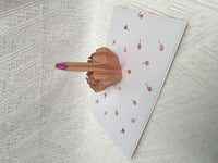 Middle Finger 3D Pop Up Card