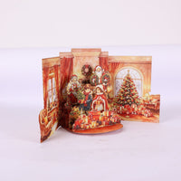 Christmas Double Door Pop Up Card