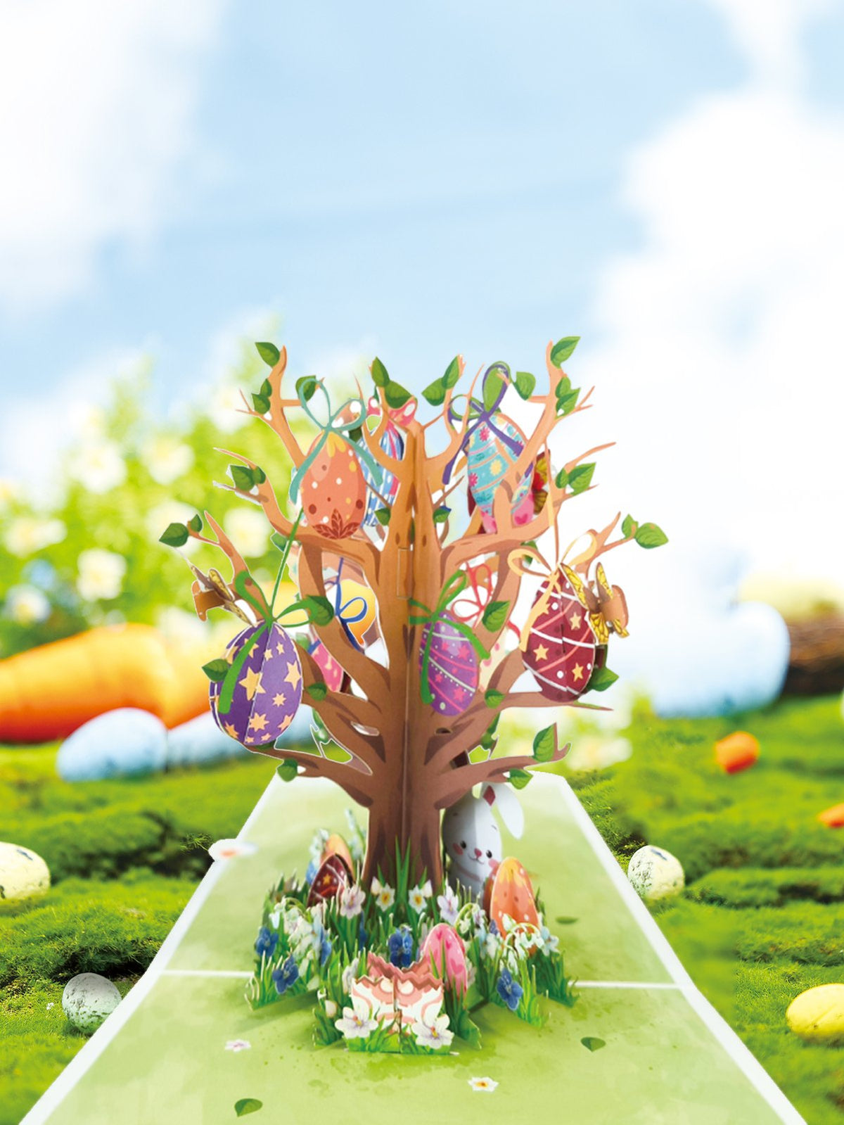 Easter Tree Greeting Card