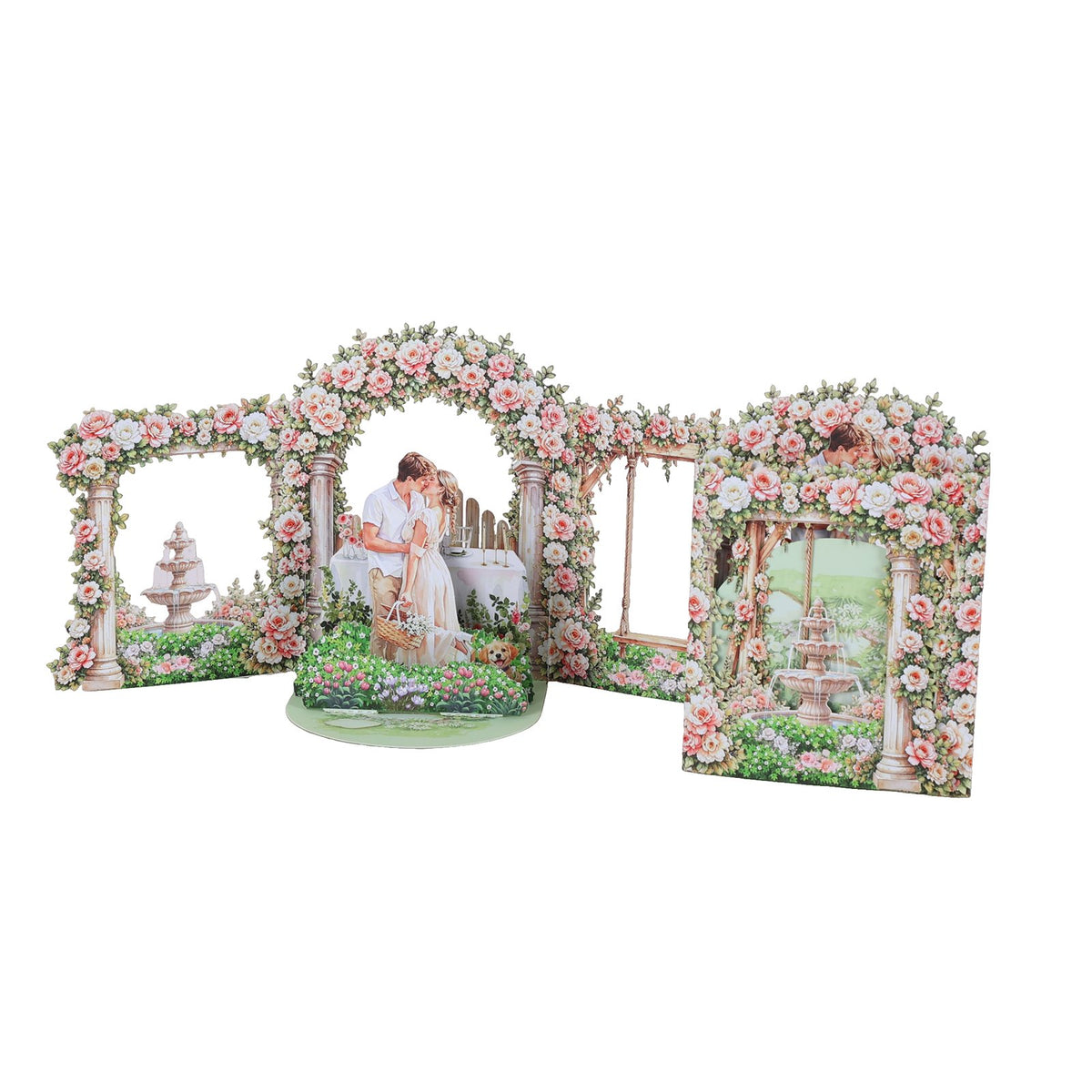 Garden Double Door 3D Pop Up Card