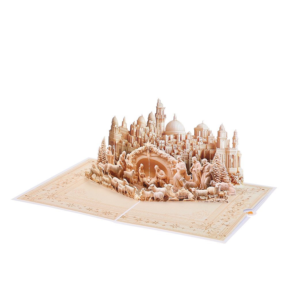 Nativity Statue 3D Pop Up Card
