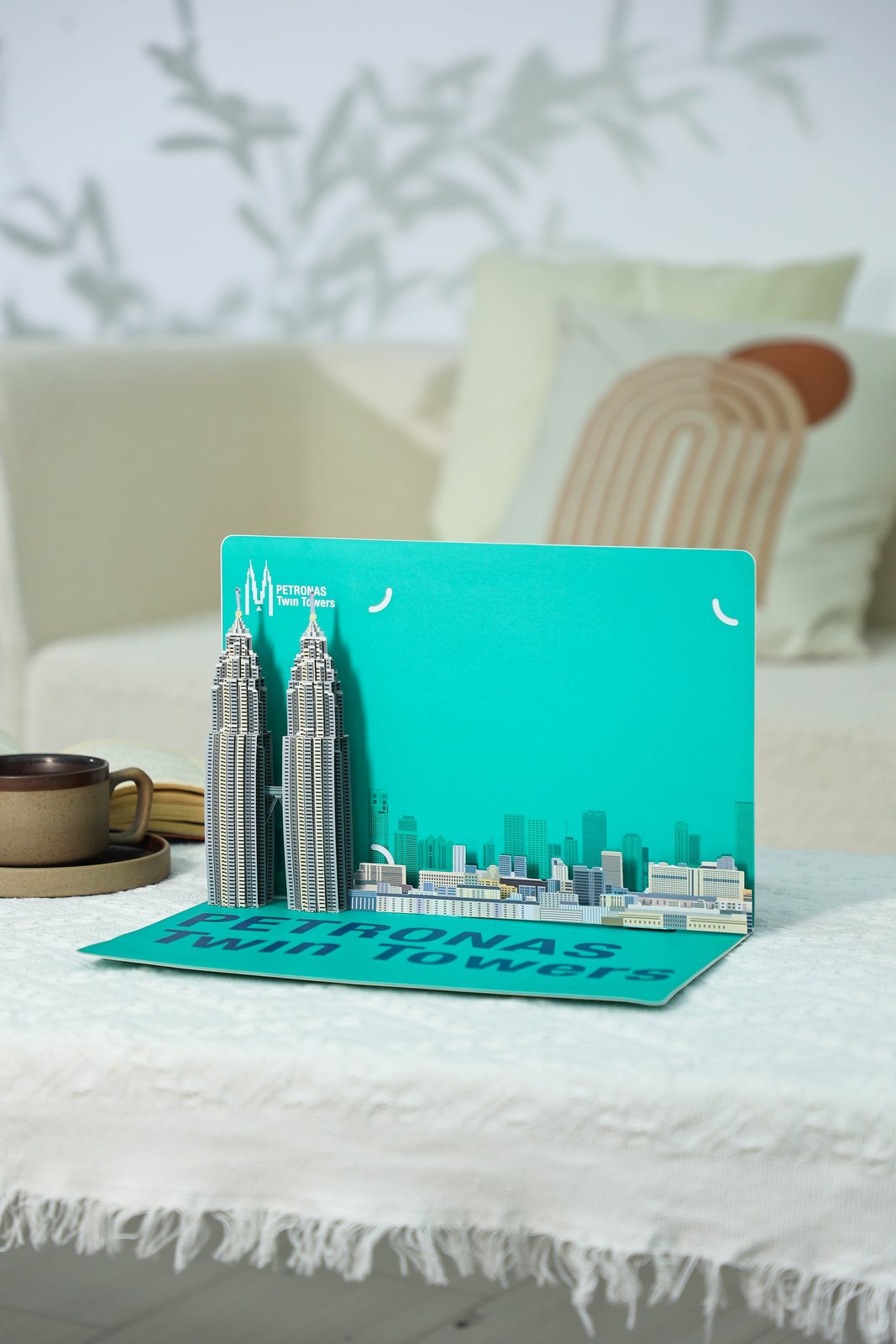 Petronas Twin Towers Greeting Card Malaysia