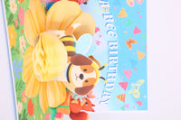 Bumble Bee Flip Pop Up Card