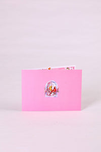 Arch Cherry Blossom Bird Greeting Card