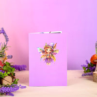 Angel Birthday Greeting Card Fairy