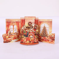Christmas Double Door Pop Up Card