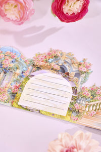 Garden Castle 3D Pop Up Card