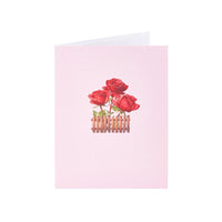 Rose Basket Greeting Card
