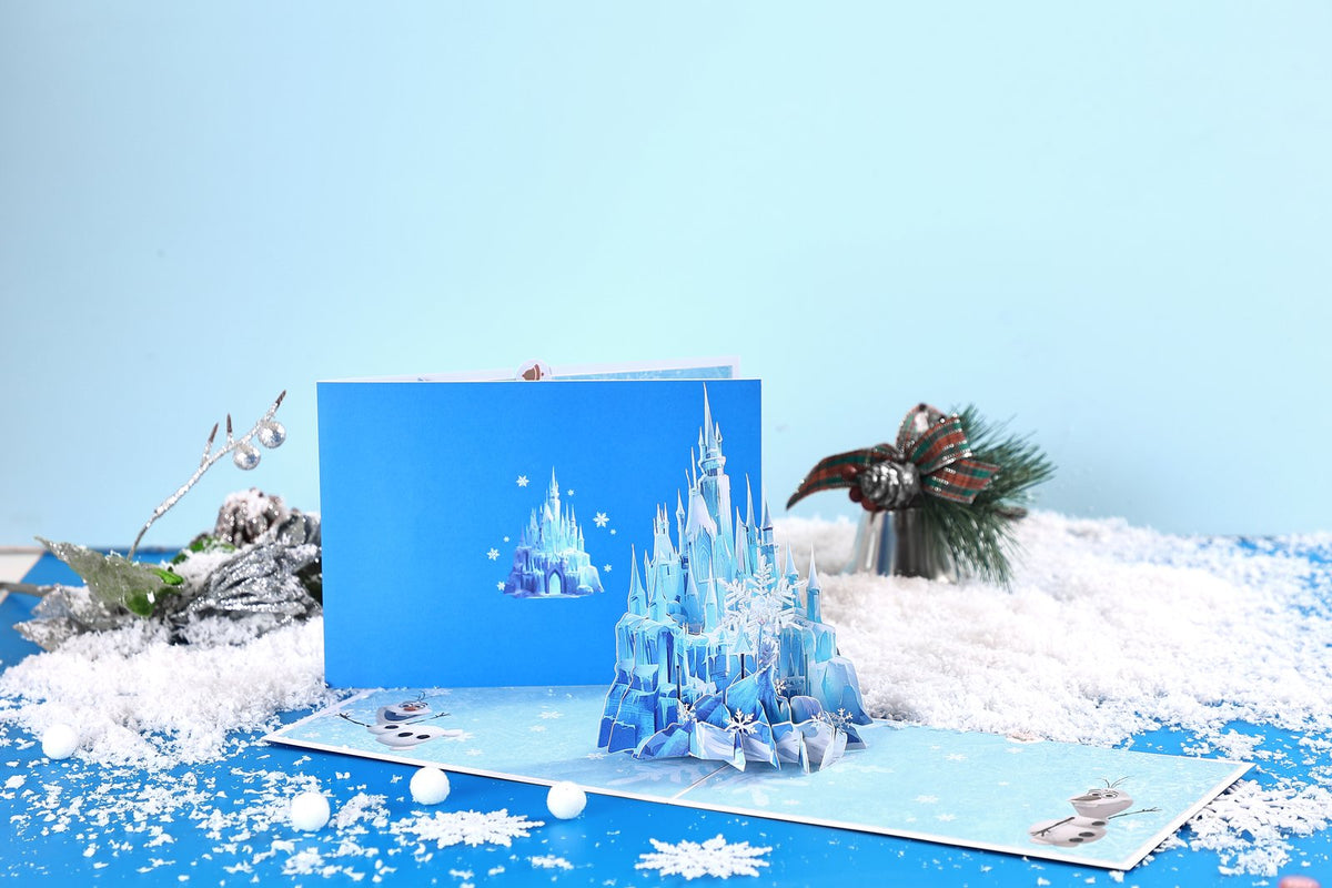 Frozen Castle 3D Pop Up Card