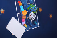 Planet 3D Pop Up Card