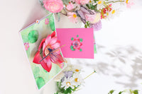 Lotus Dragonfly 3D Pop Up Card