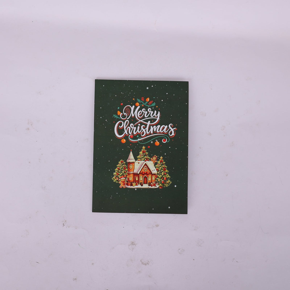 Christmas Gingerbread House Greeting Card