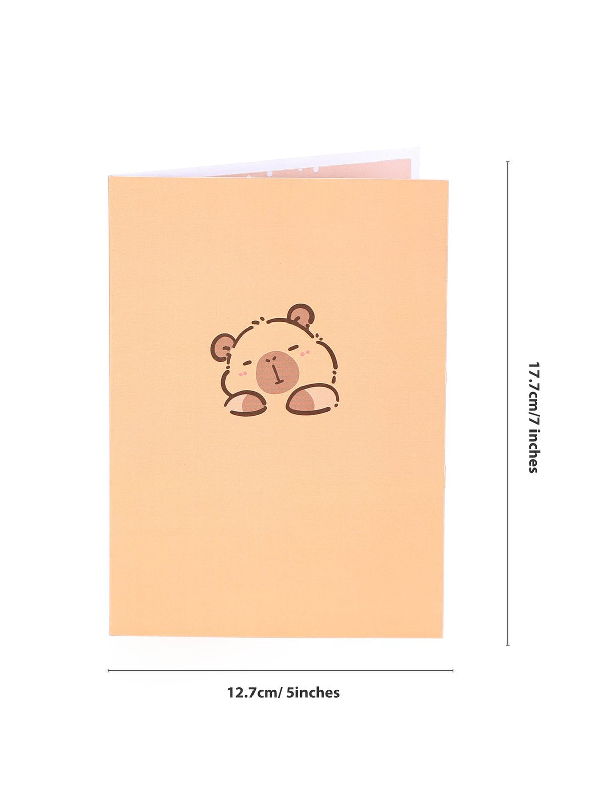 Capybara Greeting Card