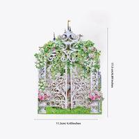Garden Castle Arch Card