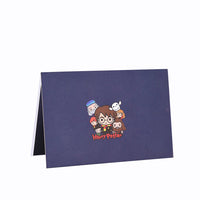Owl Birthday Flip Pop Up Card