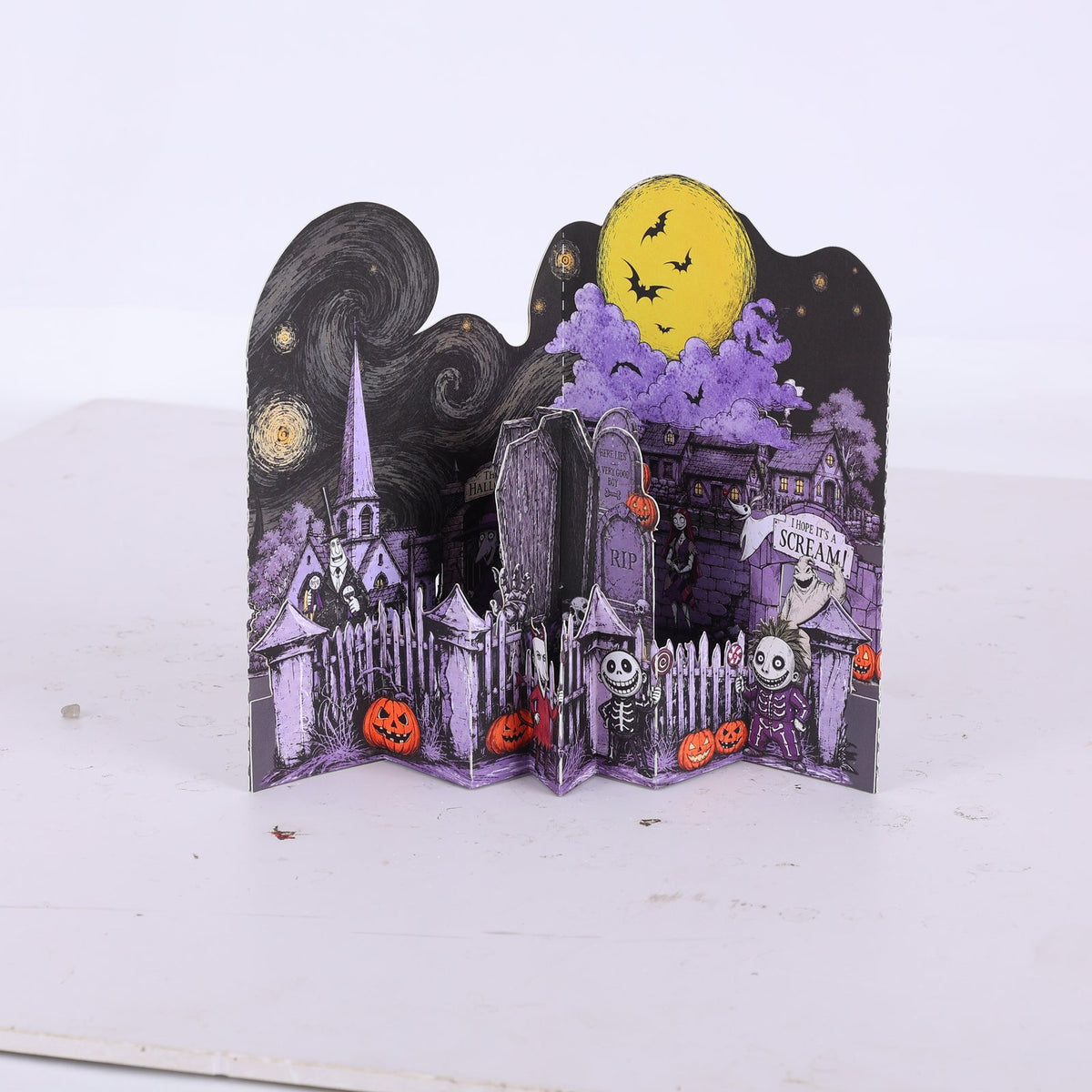 Halloween Comic 3D Pop Up Card
