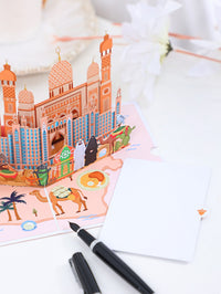 Dubai City Scenery 3D Pop Up Card