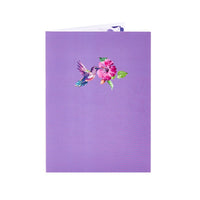 Hummingbird 3D Pop Up Card