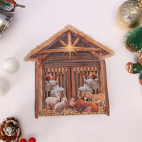 Nativity Theater Greeting Card