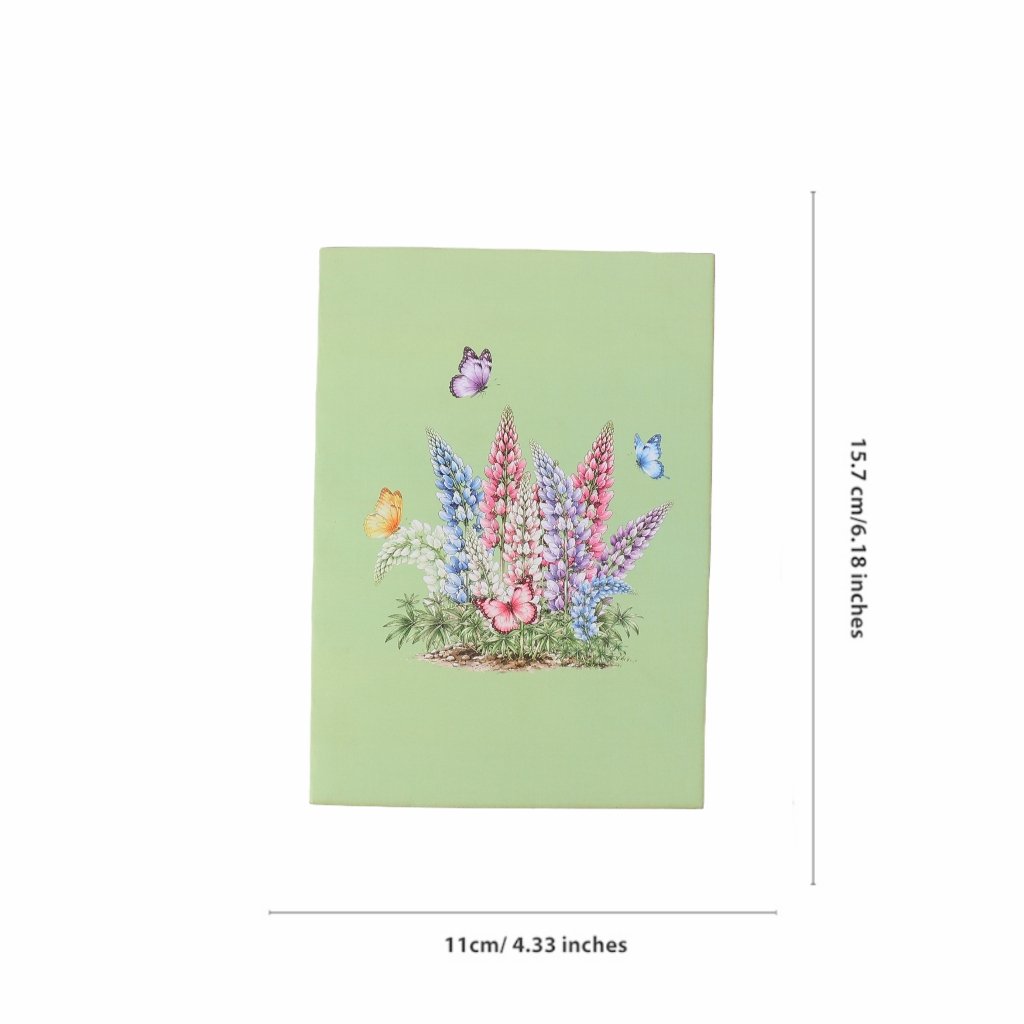 Ice Flower Flowering Shrubs Greeting Card