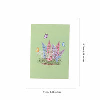 Ice Flower Flowering Shrubs Greeting Card
