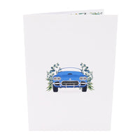 Vintage Car 3D Pop Up Card