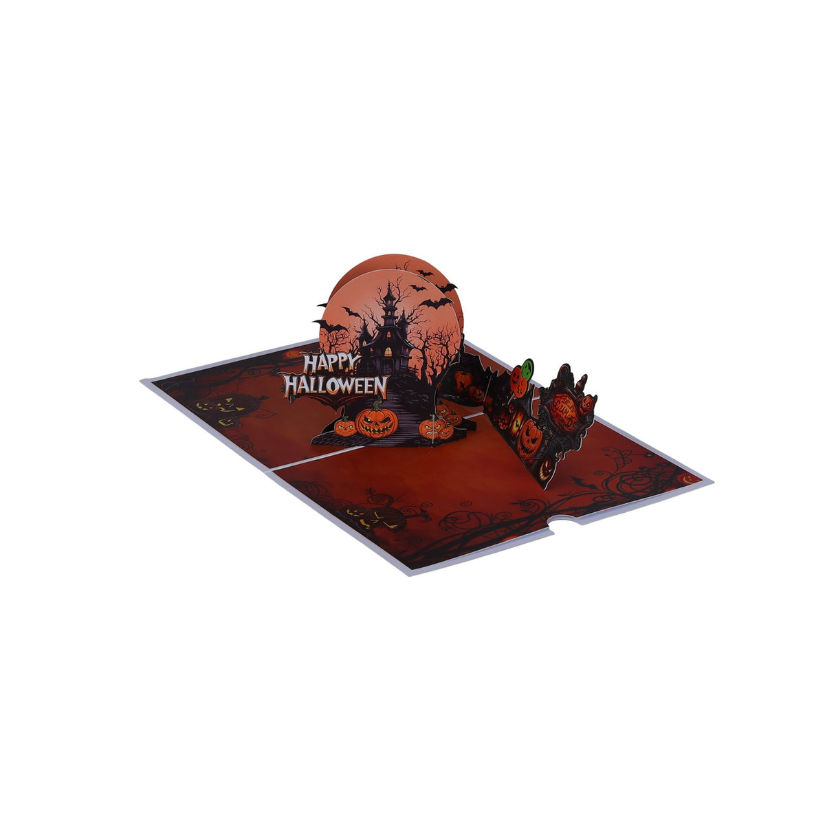 Halloween 180° 3D Pop Up Card