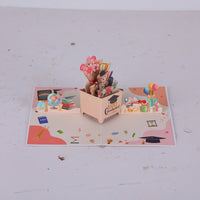 Graduation Season 90° 3D Pop Up Card