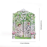 Wedding Live Double Door 3D Pop Up Card
